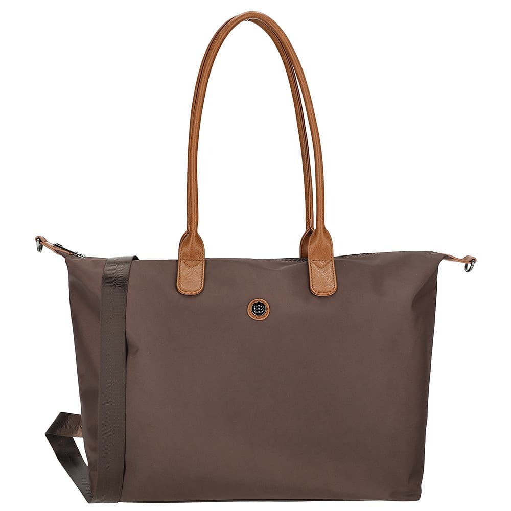 Enrico Benetti Claire Shopper - Stylová velká hnědá kabelka 25001-006