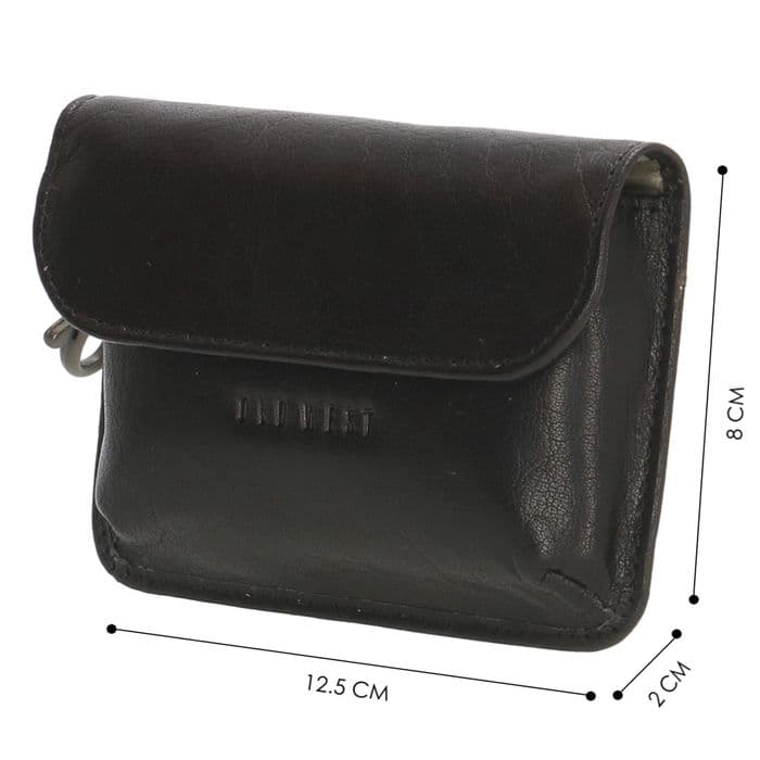 Kožená klíčenka RFID 18086-001 černá - náhled 2