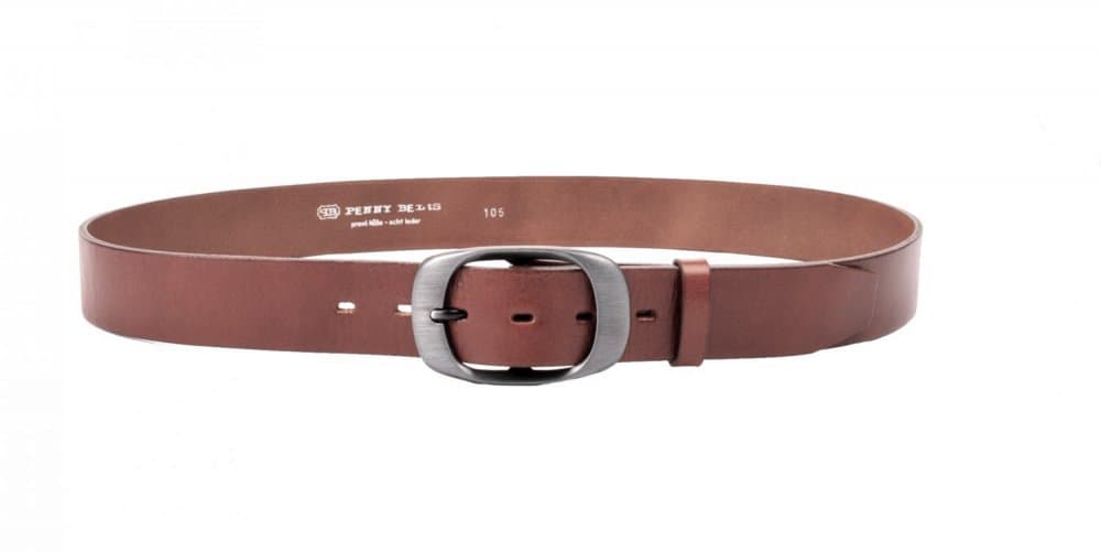 Penny Belts Dámský kožený opasek 7248 přírodní hnědá 100 cm - náhled 4