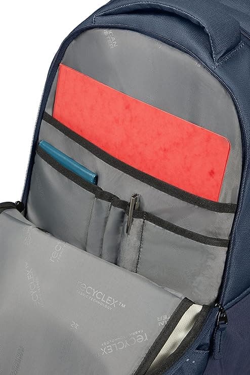 American Tourister batoh s přihrádkou na notebook 15,6" modrý 143777-1265 - náhled 4