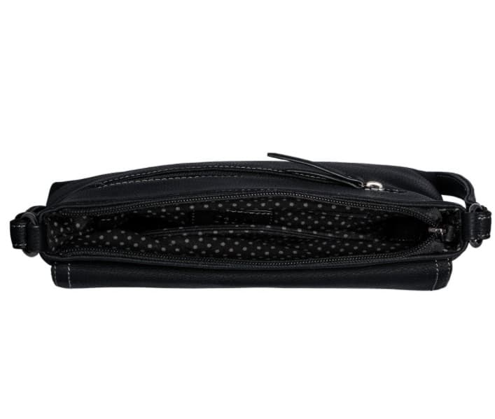 Kabelka Gabor Avaly Crossbag M 8358-60 černá - náhled 4