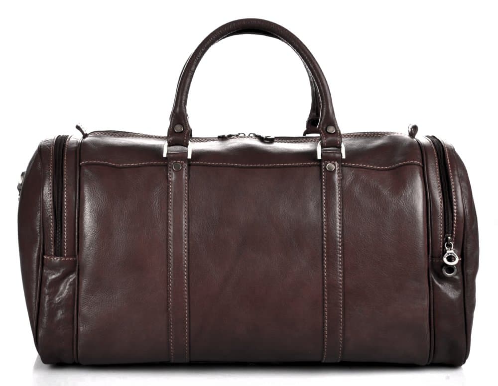 Giglio leather Kožená cestovní taška 0429 tmavě hnědá