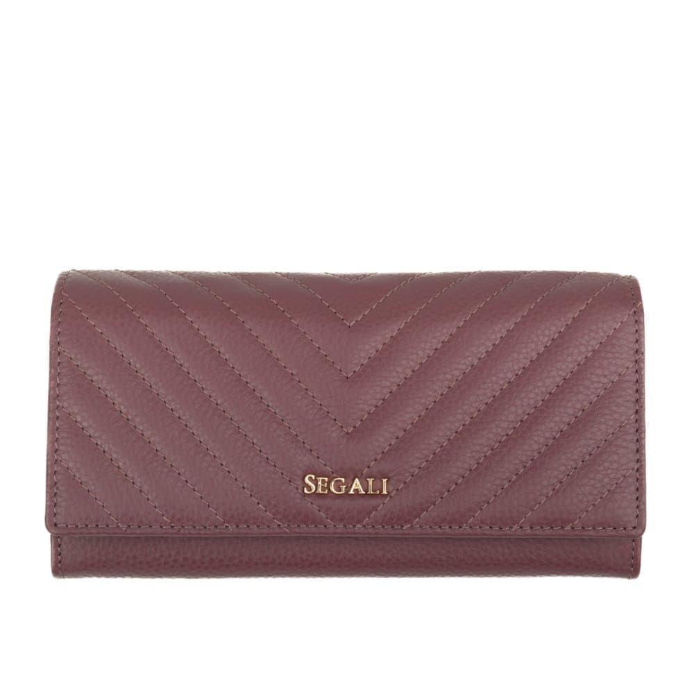 Dámská peněženka kožená SEGALI 50511 purple
