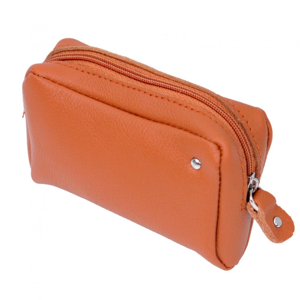 New Bags Leather kožená klíčenka SL-604 světle hnědá - náhled 2