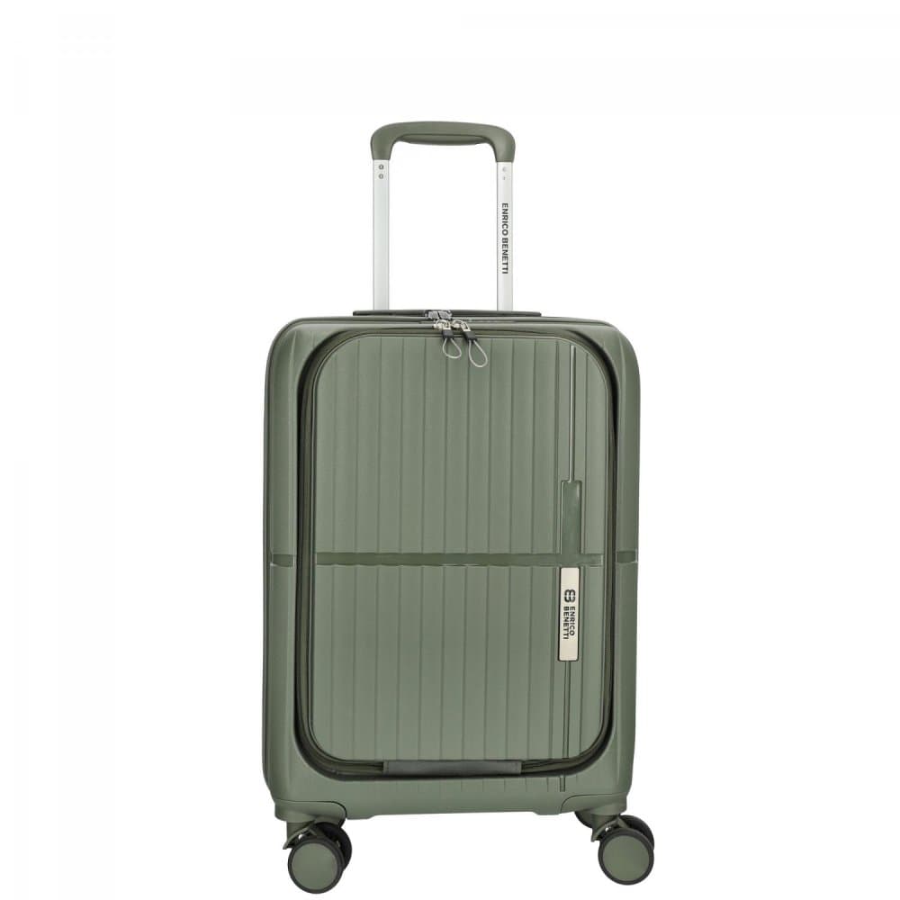 Kabinový kufr s vyklápěcí kapsou Tokyo 55 x 35 x 20 cm - 35 L zelený 21003-55-029