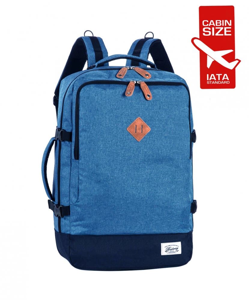 BestWay cestovní batoh CABIN PRO RETRO 40223-5300 modrý 40 L - náhled 2