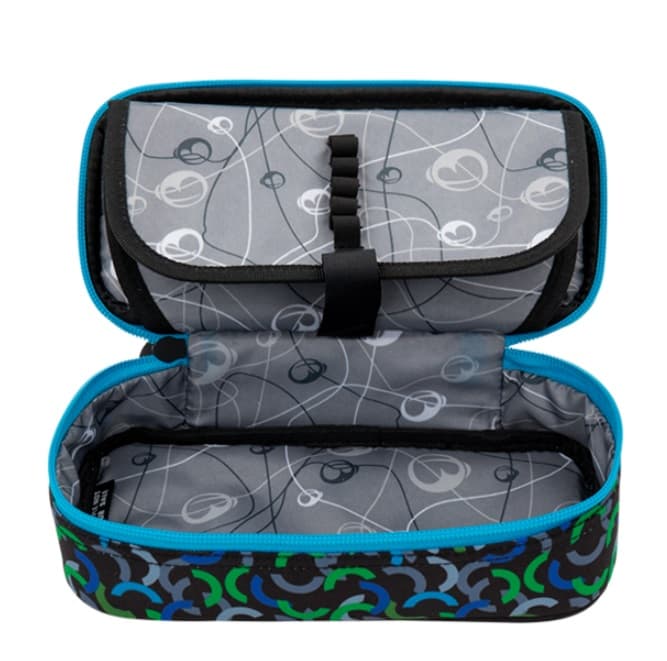 Bagmaster Školní penál case theory 9 e green/blue/black - náhled 4