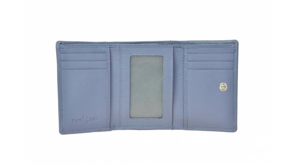 Dámská kožená malá peněženka SEGALI 7106 B lavender - náhled 4