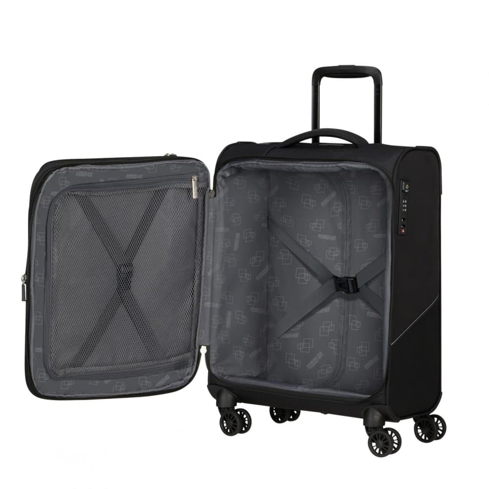 Kufr American Tourister Summerride Spinner 55 / 20 EXP TSA Trolley S černý 149498-1041 - náhled 4