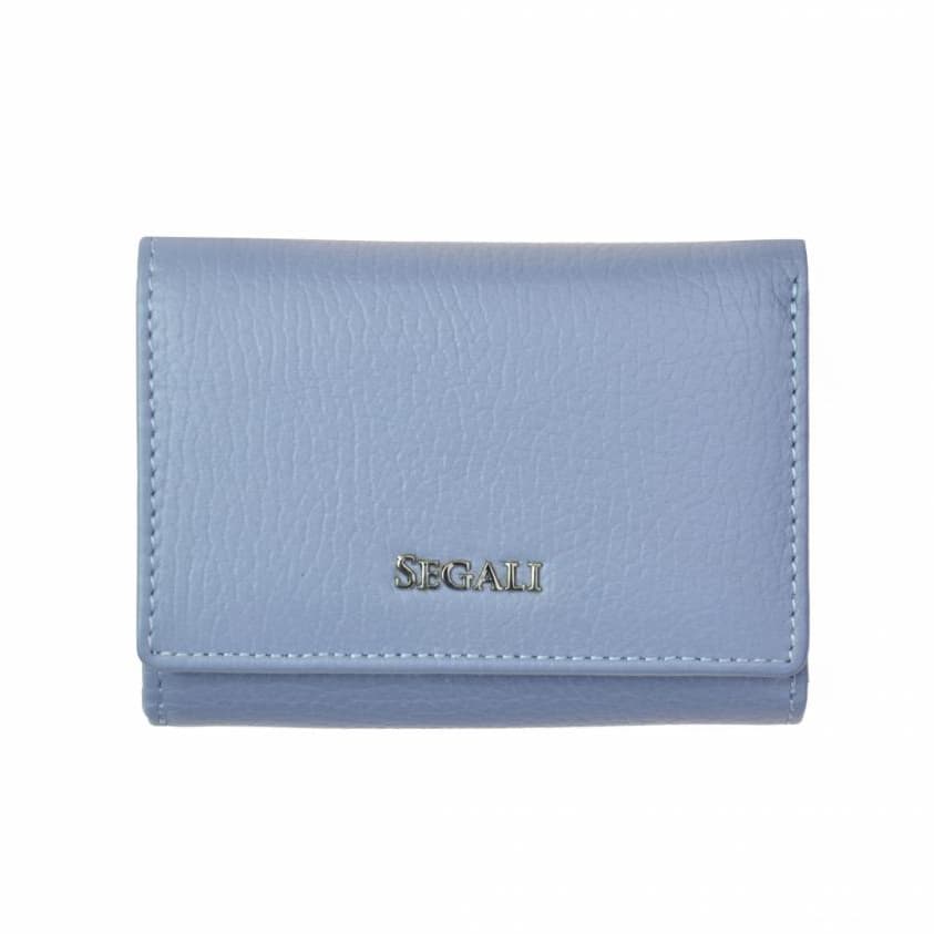 Dámská kožená malá peněženka SEGALI 7106 B lavender