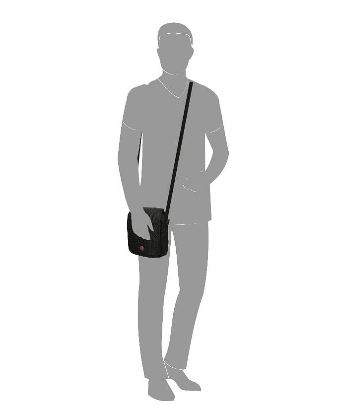Pánská crossbody taška Enrico Benetti Cornell – Černá 47227-001 - náhled 2