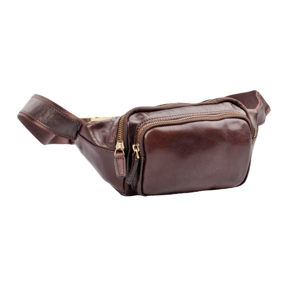 Giglio leather kožená ledvinka 1202 hnědá - náhled 3