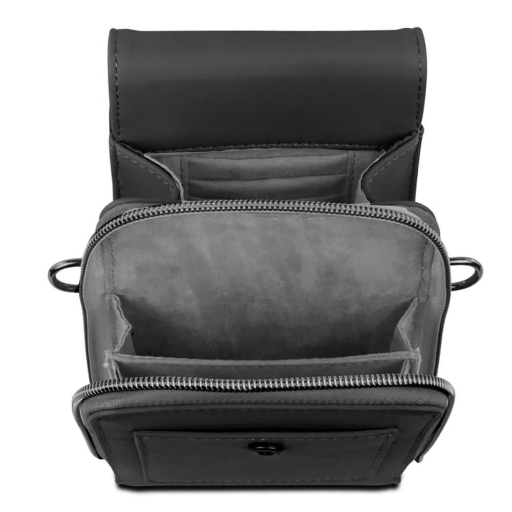 Bugatti Almata Mobile Purse Bag – elegantní dámská crossbody taška na smartphone 49665301 černá - náhled 4