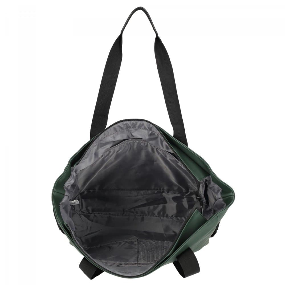 Shopper taška Enrico Benetti Bergen 56008-670 béžovo-zelená - náhled 5