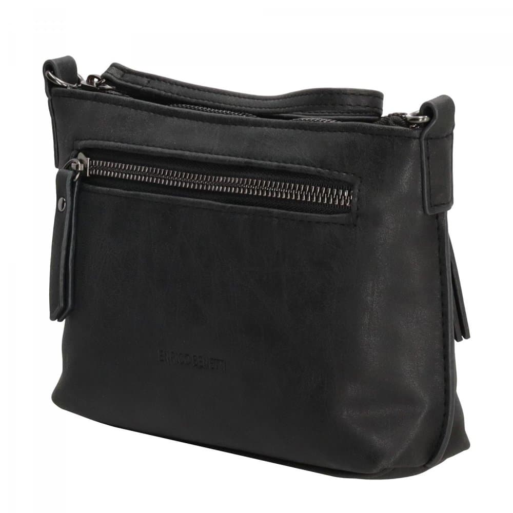 Malá crossbody kabelka Enrico Benetti Zoë 66907-001 černá - náhled 3