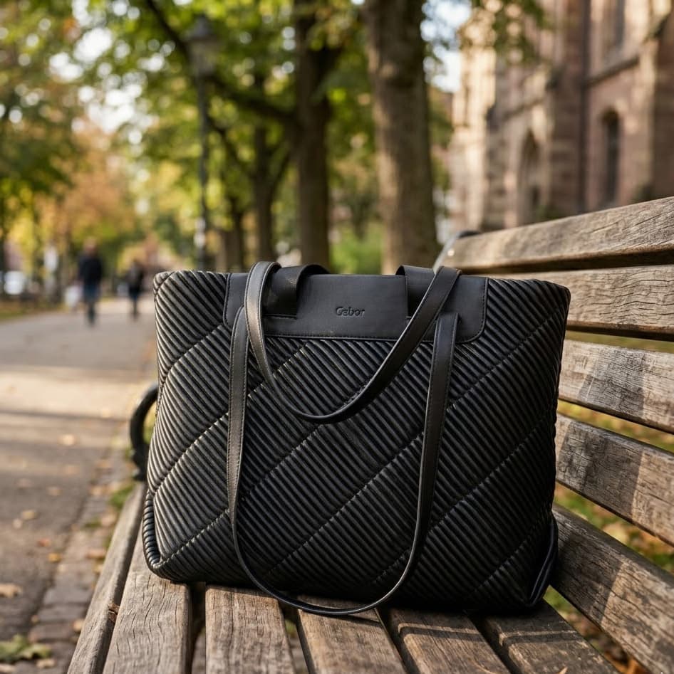 Dámská kabelka Finley zip shopper M - černá 012041 - náhled 4