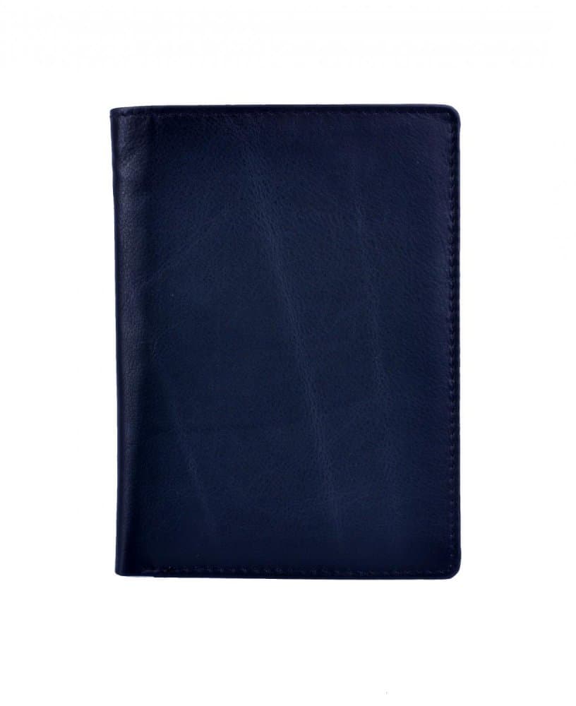 New bags leather Kožené pouzdro na pas a doklady 6056 černé - náhled 3