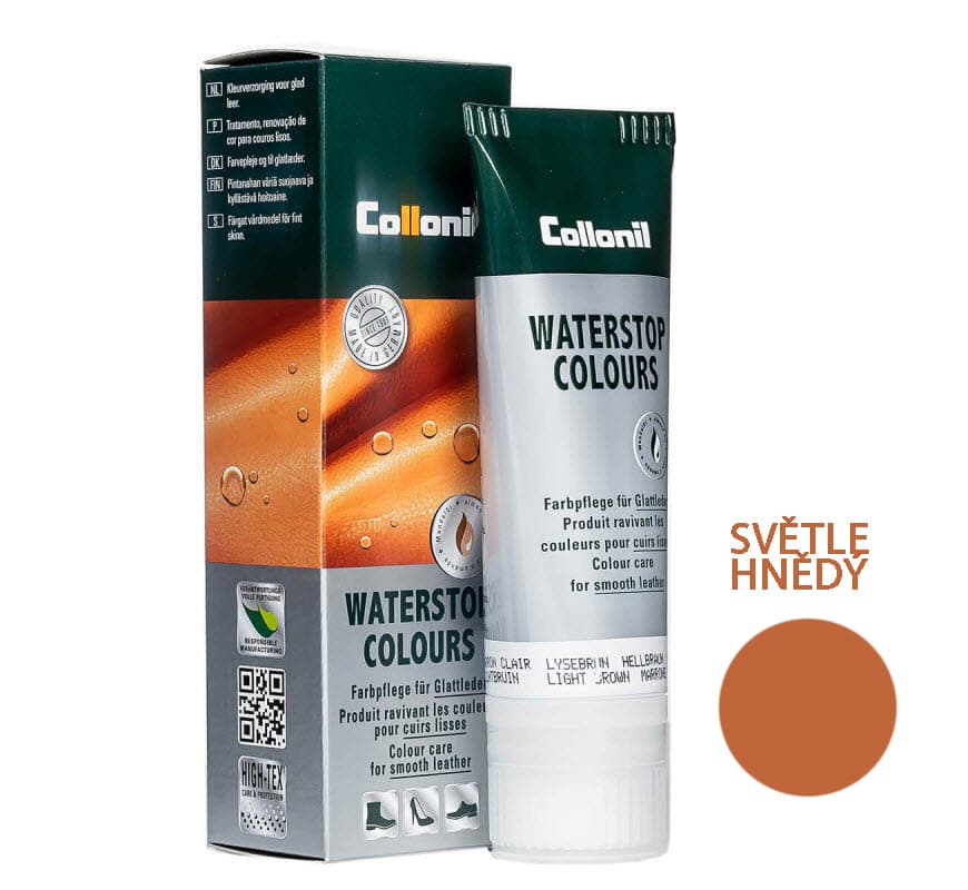 Collonil waterstop krém 75 ml světle hnědý-331 - náhled 1