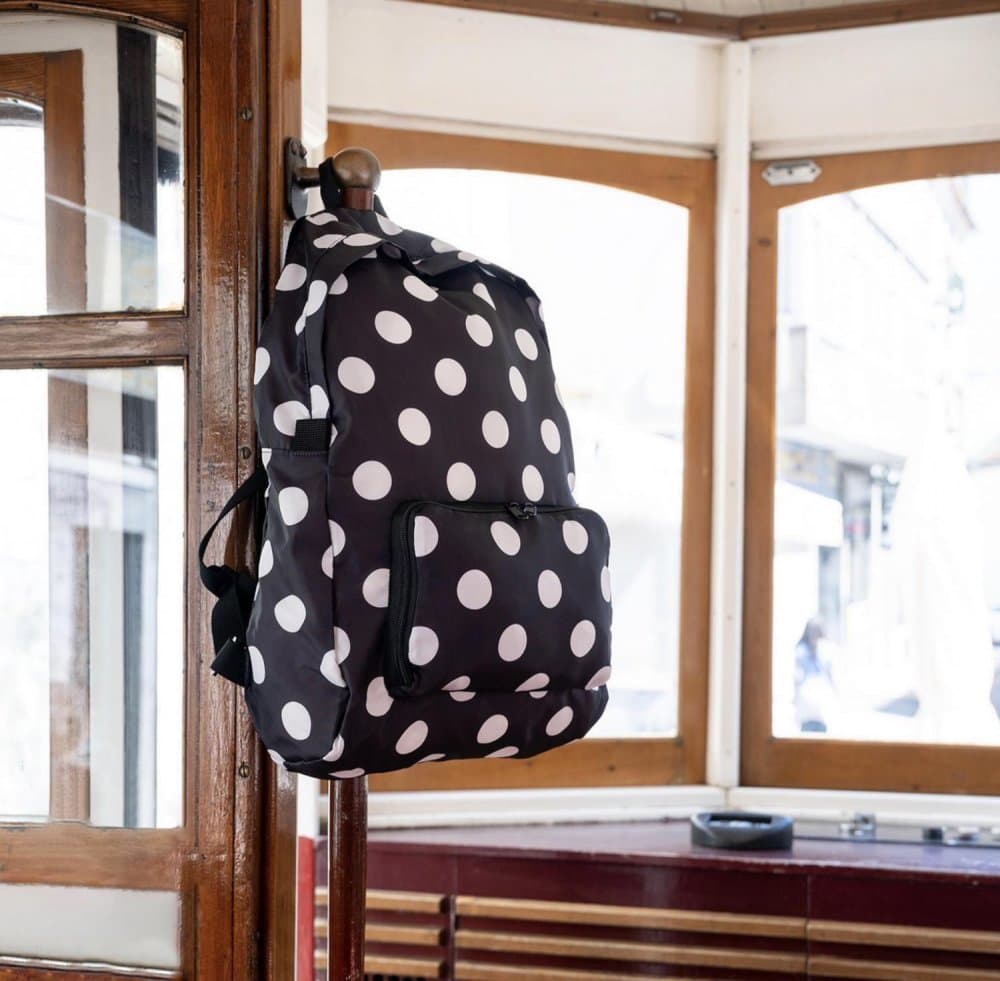 Reisenthel mini maxi rucksack dots white AP7073 - náhled 4