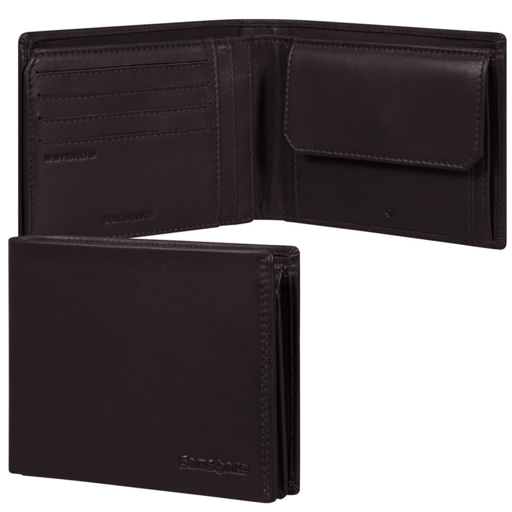 Samsonite Attack 2 SLG 047 pánská kožená peněženka hnědá 144446-1320 - náhled 5