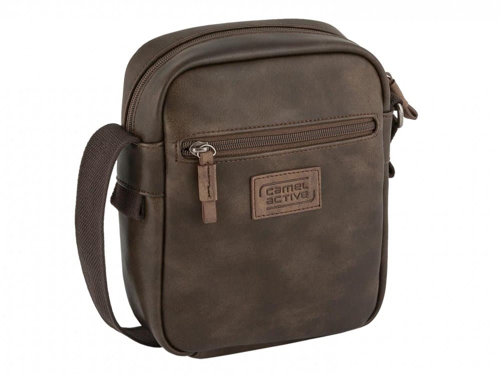 Camel Active taška přes rameno LAOS CROSS BAG S 1046 tmavě hnědá - náhled 2