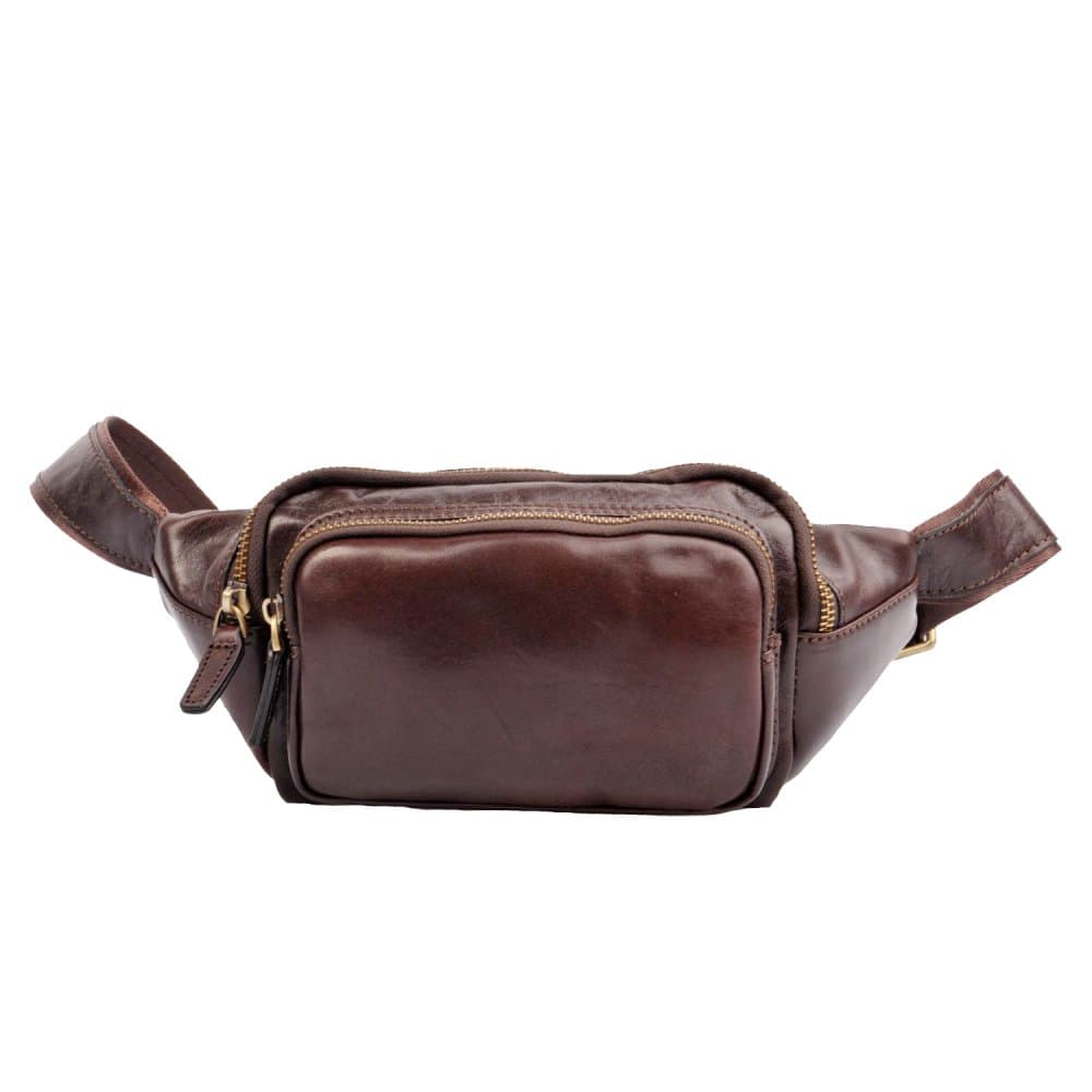 Giglio leather kožená ledvinka 1202 hnědá - náhled 1