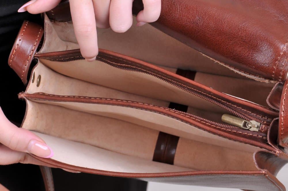Giglio leather malá kožená lovecká kabelka 96 hnědá - náhled 5