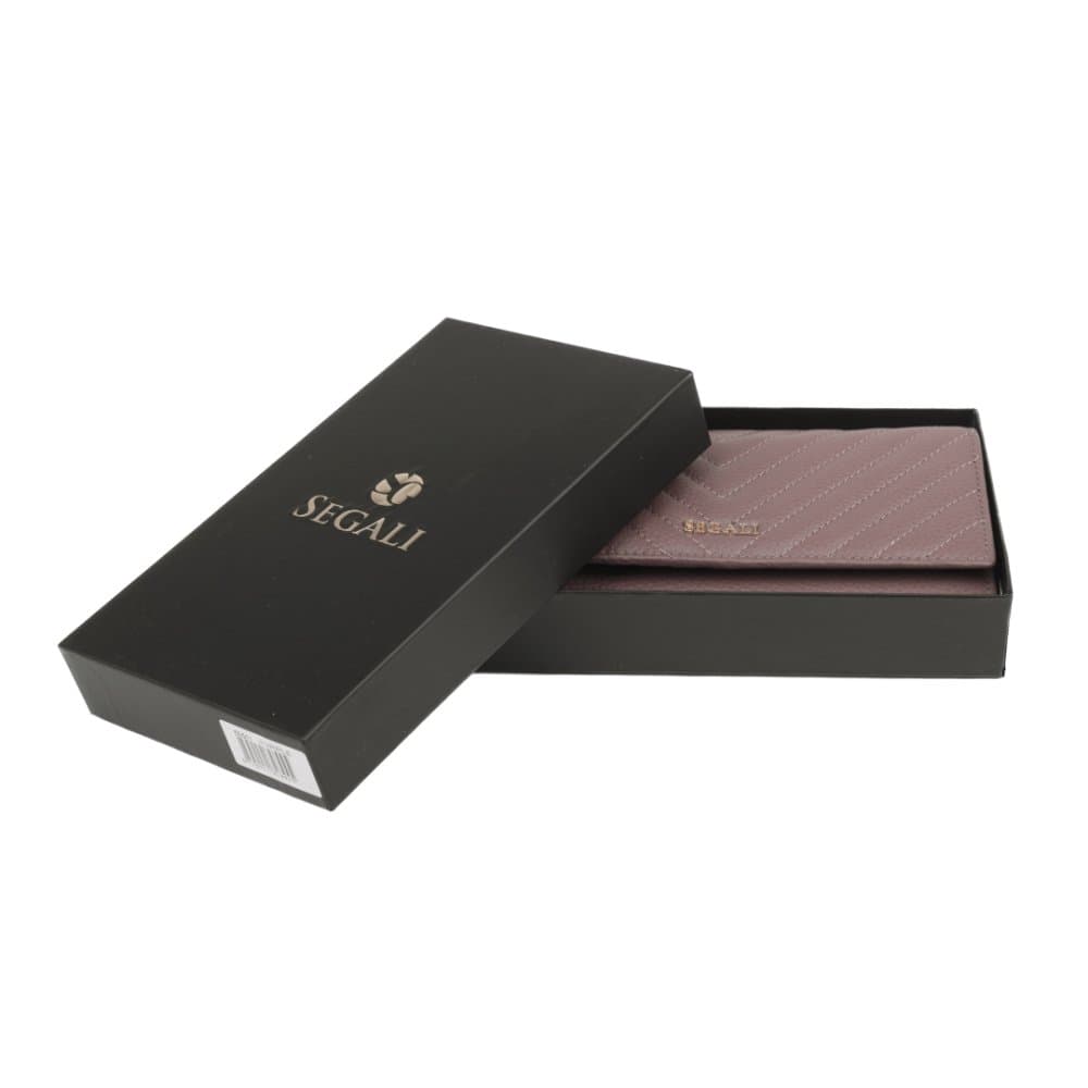 Segali Dámská peněženka kožená SEGALI 50511 dark taupe - náhled 4