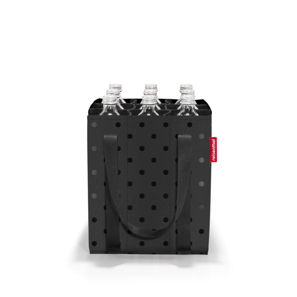 Nákupní taška na lahve Reisenthel Bottlebag Glossy dots black ZJ7075 - náhled 3