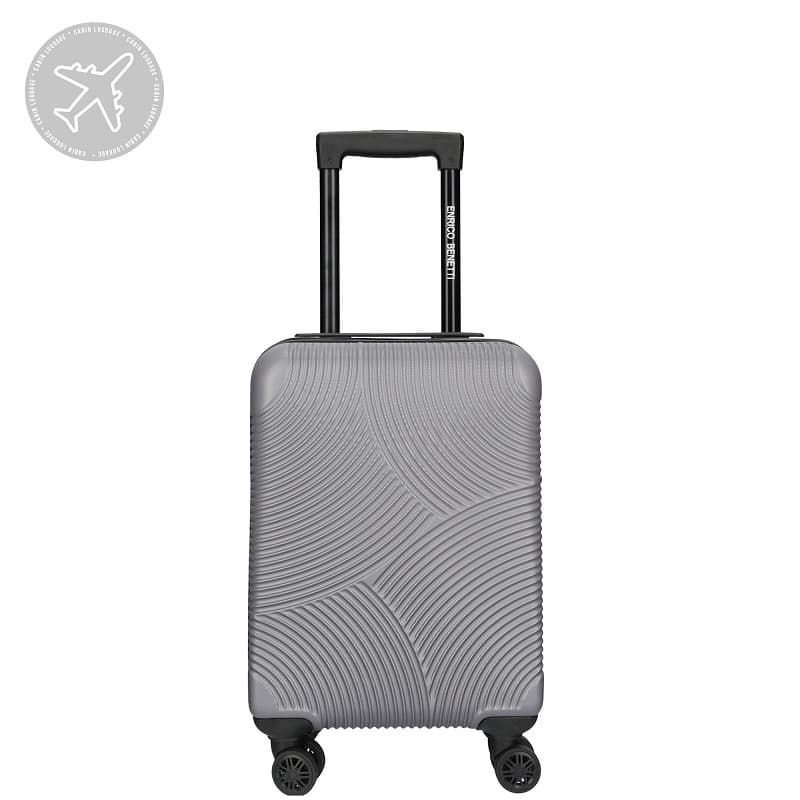 Kufr do letadla 55 cm Enrico Benetti Louisville S grey 39040-50-012 šedý