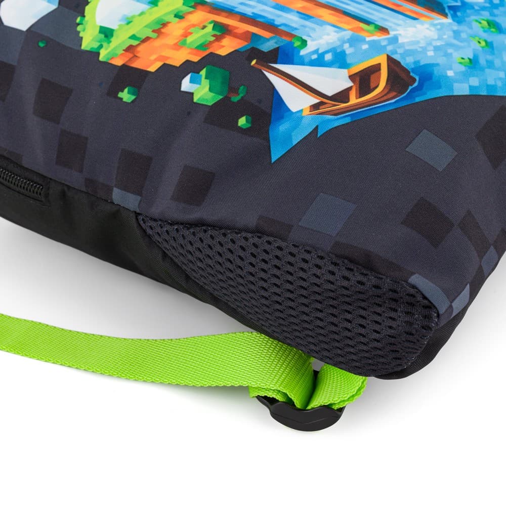 Bagmaster Sportovní sáček na tělocvik CITY BAG ALFA 26 B motiv Minecraft - náhled 4