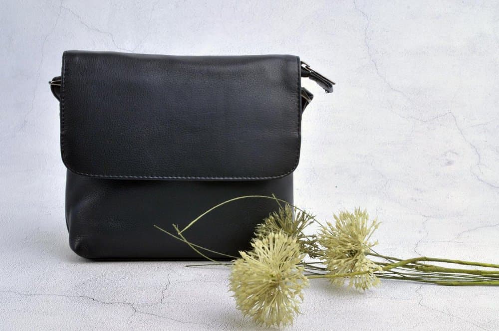New bags leather malá kabelka přes rameno LB-204 černá