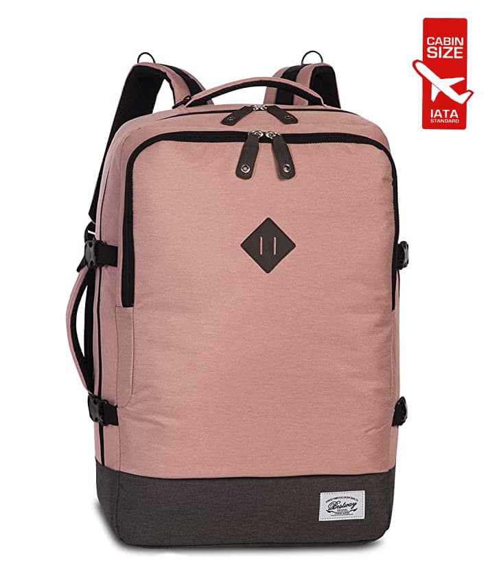 BestWay cestovní batoh CABIN PRO RETRO 40223-2100 růžový 40 L - náhled 2