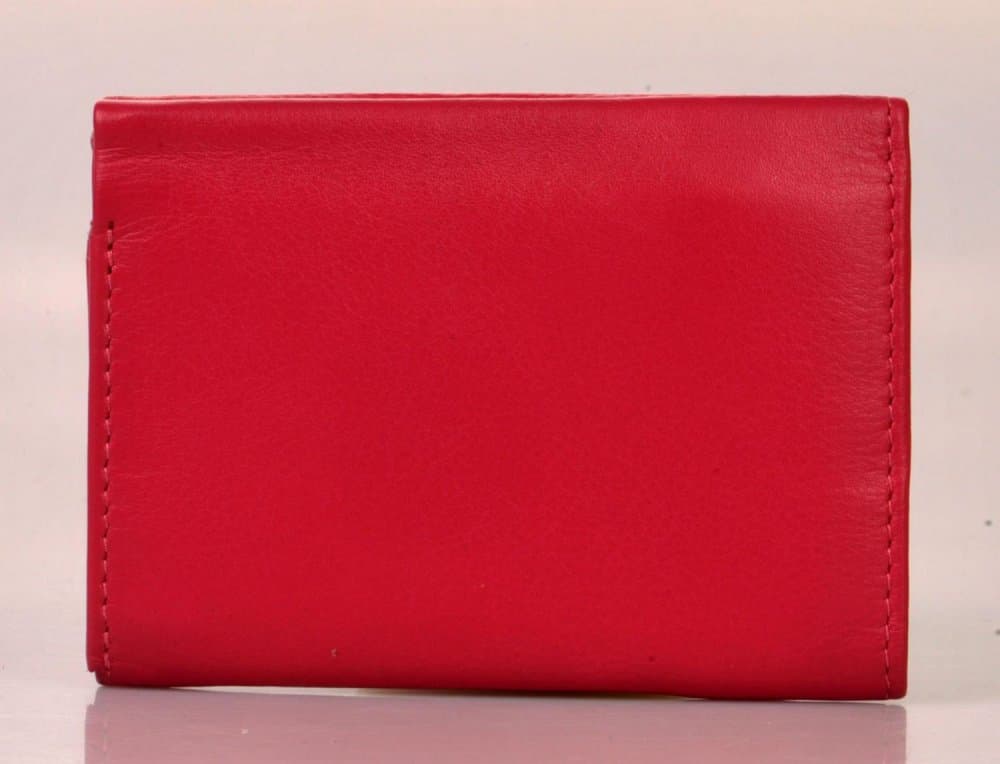 Malá kožená peněženka SEGALI SG-1756  růžová hot pink - náhled 2
