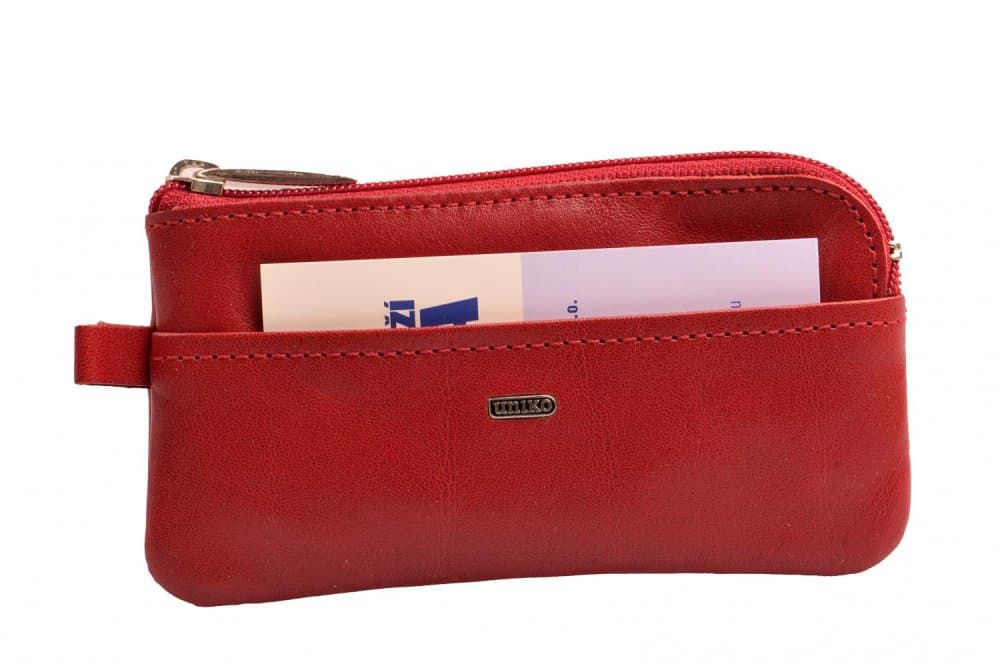 Uniko Kožená klíčenka  LOCK IT 952807 červená - náhled 5