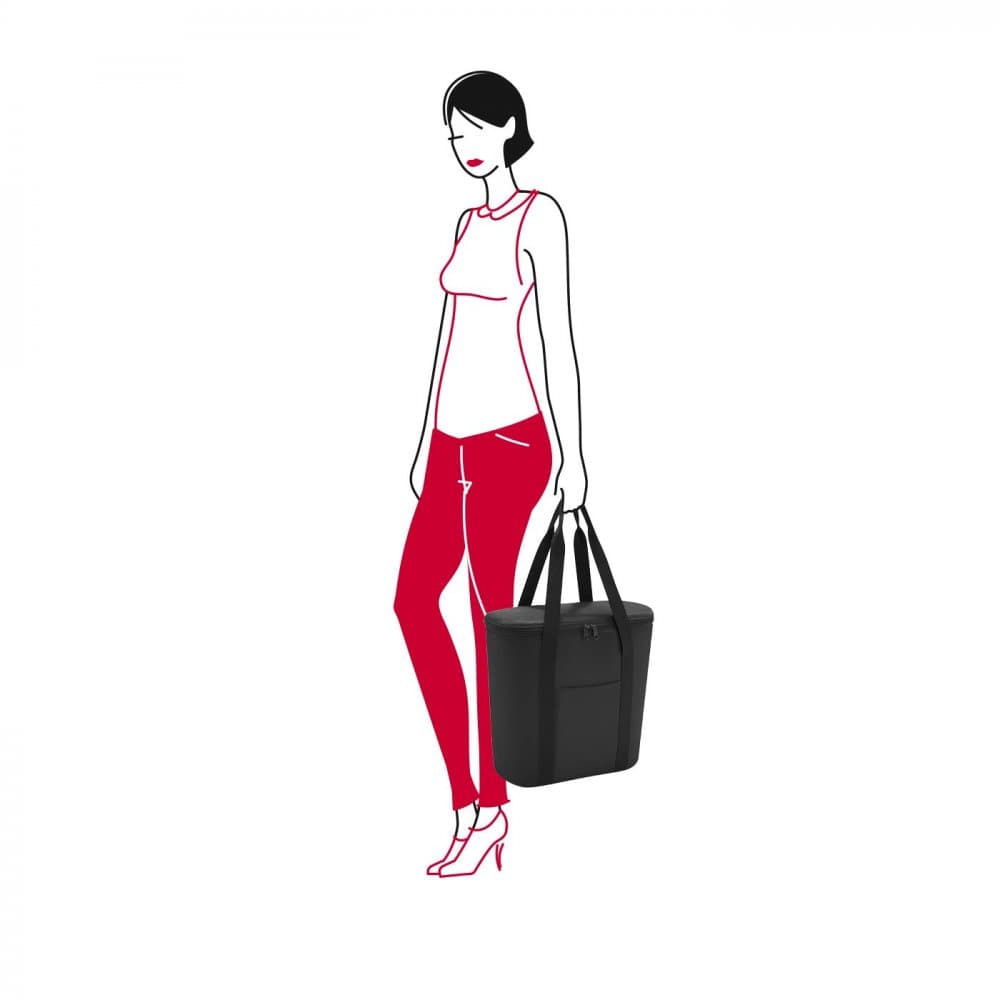 Prostorná chladící taška Reisenthel THERMOSHOPPER black OV7003 - náhled 5