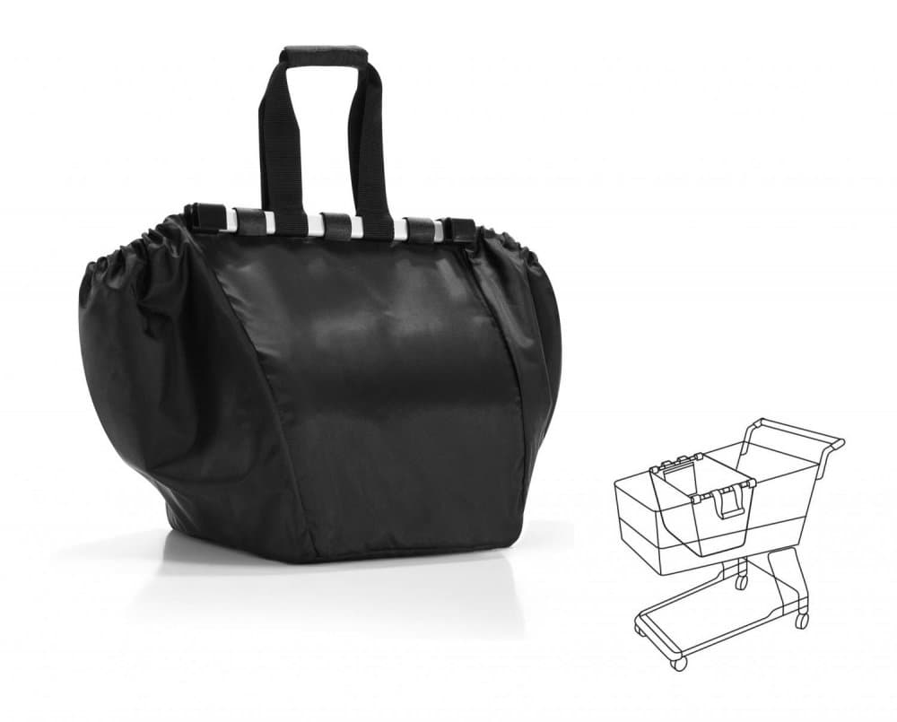 Nákupní taška do nákupního košíku easyshoppingbag black UJ7003 - náhled 3