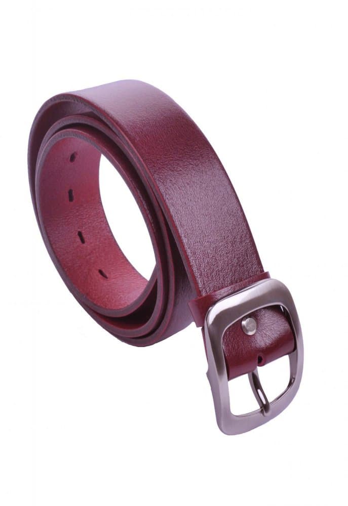 Dámský kožený pásek Penny Belts 9995 bordó 105 cm - náhled 2
