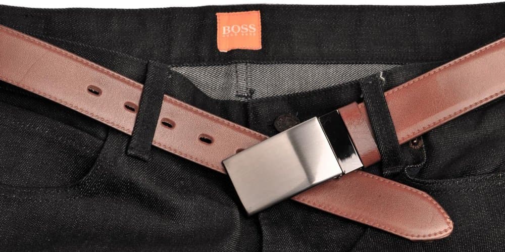 Společenský pásek Penny Belts 35-020-2PS-48 hnědý 105 cm - náhled 4