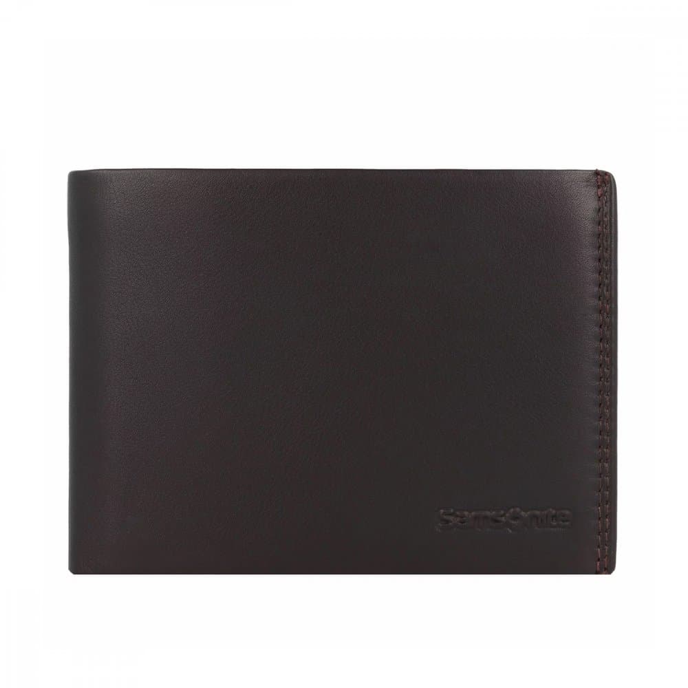 Samsonite Attack 2 SLG 047 pánská kožená peněženka hnědá 144446-1320
