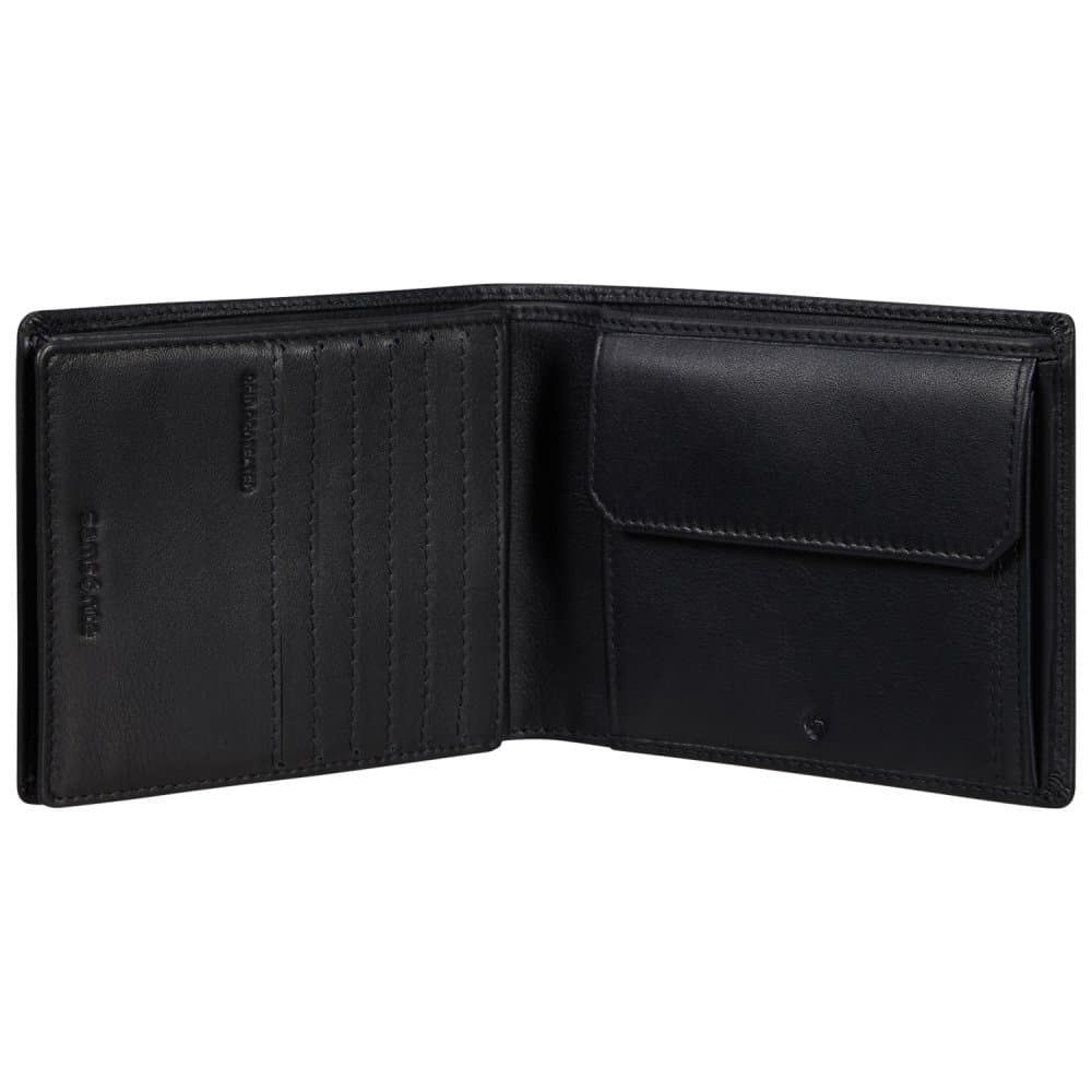 Samsonite pánská kožená peněženka Attack 2 SLG 135052-1041 černá - náhled 2