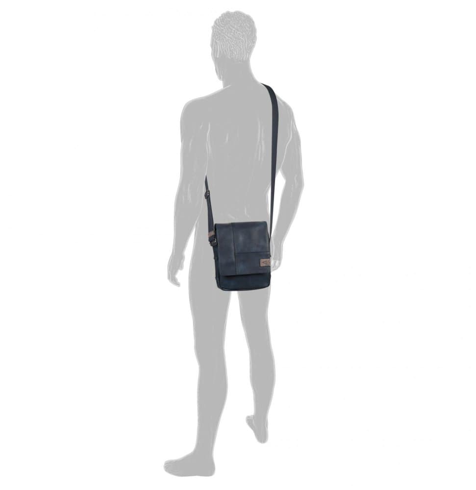 Camel Active taška přes rameno LAOS FLAP BAG S 11662 tmavě modrá - náhled 3