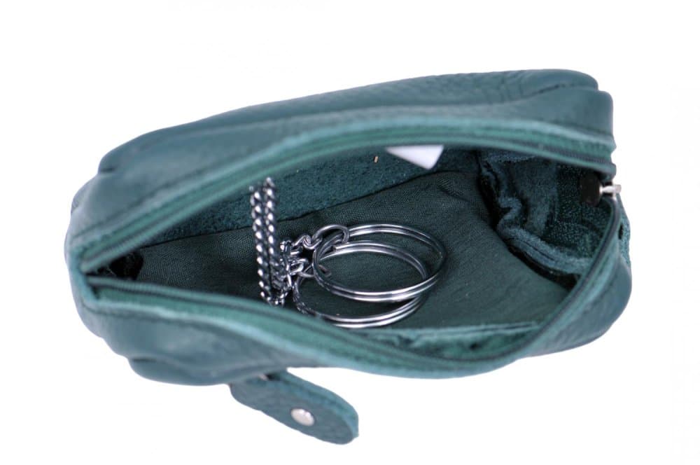 New Bags Leather kožená klíčenka SL-604 zelená - náhled 4