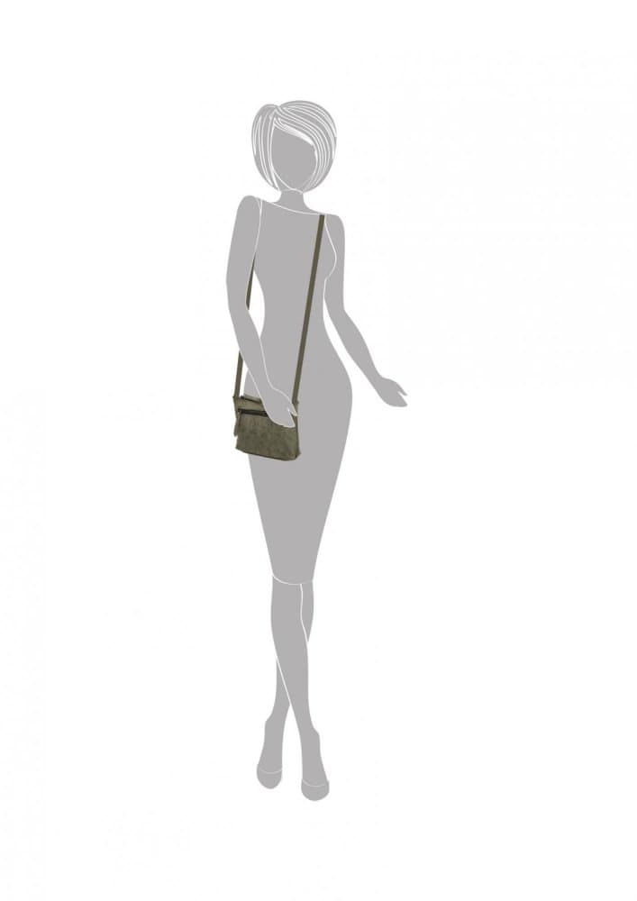 Enrico Benetti Zoë malá crossbody kabelka 66907-029 zelená - náhled 2