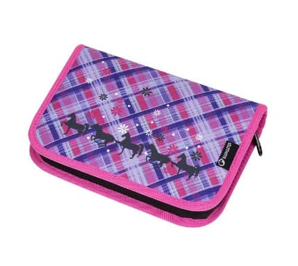Školní penál CASE GALAXY 7 B pink-violet