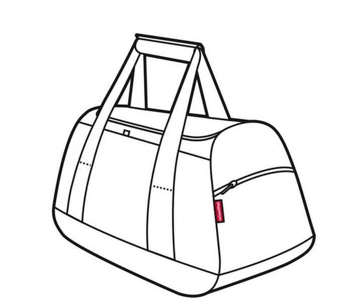 Cestovní taška přes rameno Reisenthel Activitybag black MX7003 - náhled 2