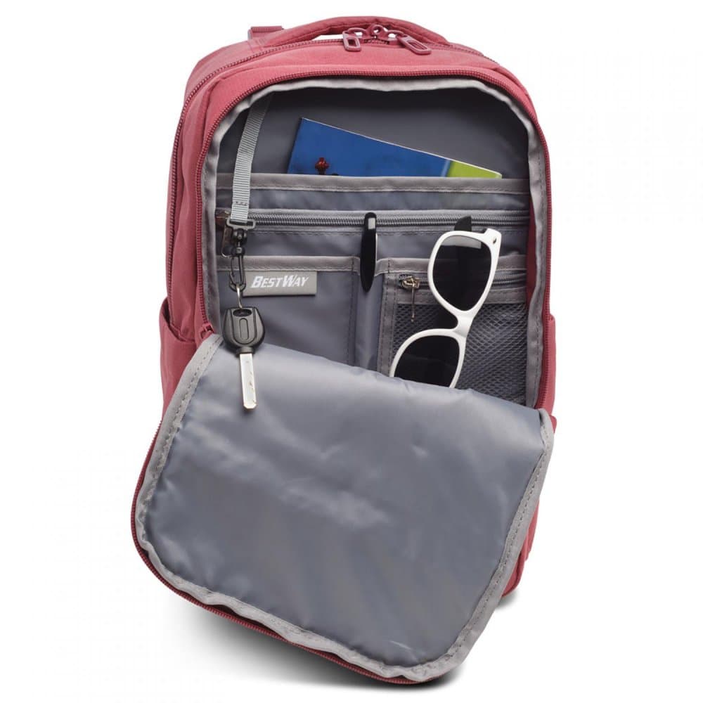 Bestway Cabin Pro Ultimate Small batoh 40326-4700 40 x 24 x 20 cm 20 L tmavě růžový - náhled 3