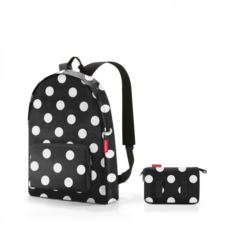 Reisenthel mini maxi rucksack dots white AP7073 - náhled 3