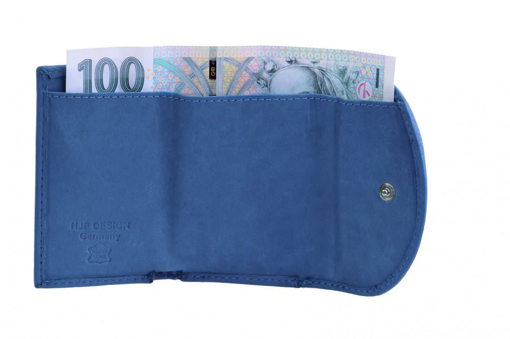 HJP malá peněženka 7116-B COBALT-BLUE - náhled 4
