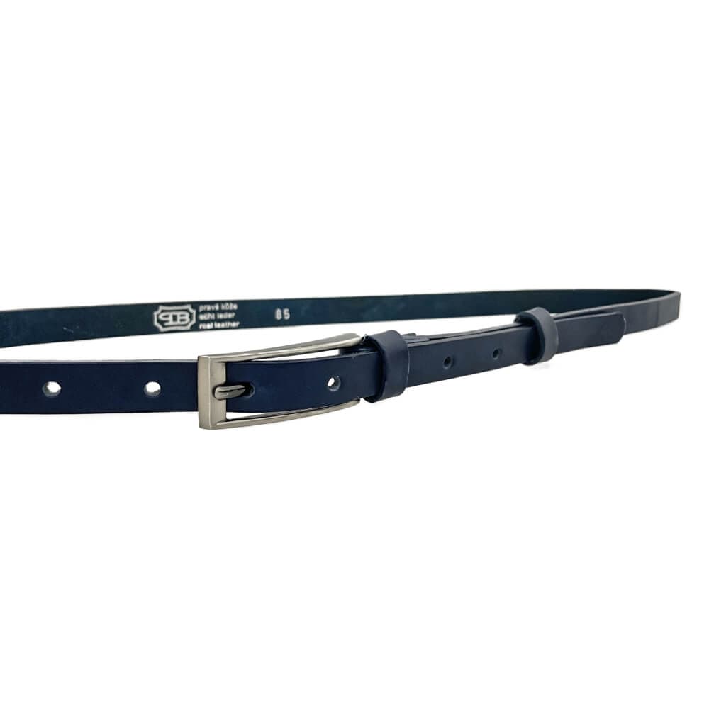 Penny Belts Dámský pásek 15-1-56 tmavě modrý 100 cm - náhled 3